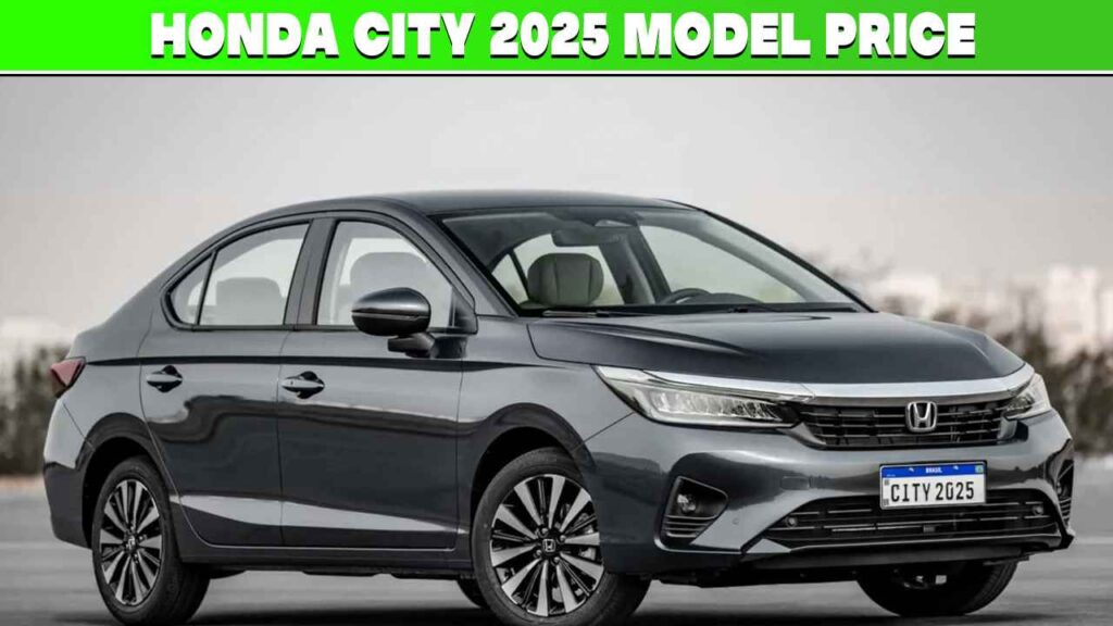 Honda City 2025 model price