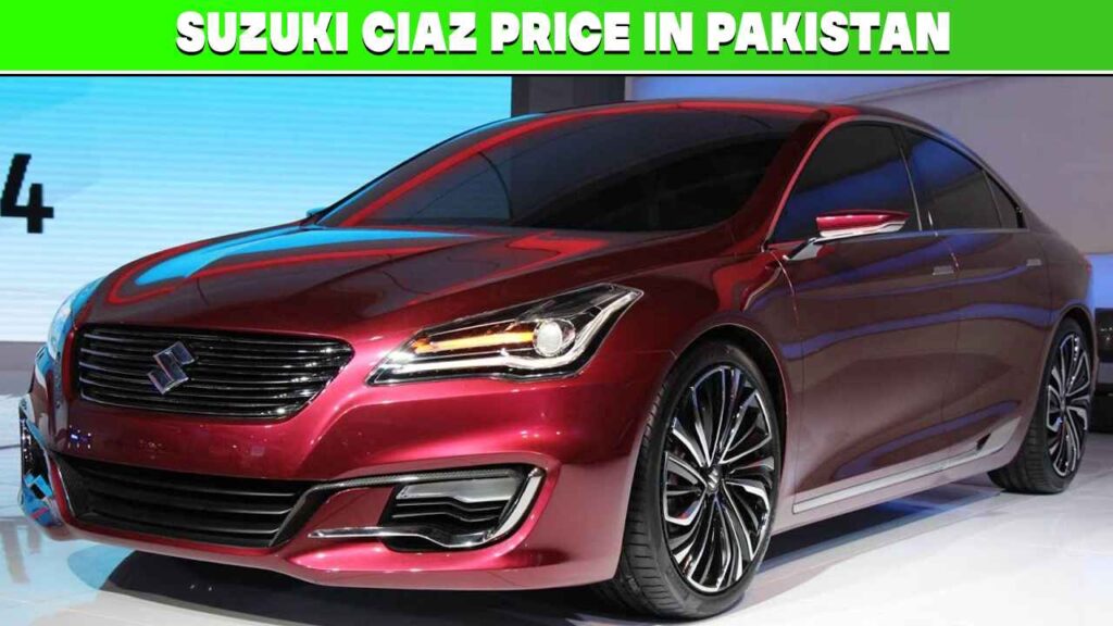 Suzuki CIAZ Price in Pakistan 2025 Model